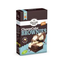 Produktbild Bauckhof Cheesecake Brownies (MHD 01.10.2023)
