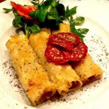 Filled Canneloni a la Vegourmet